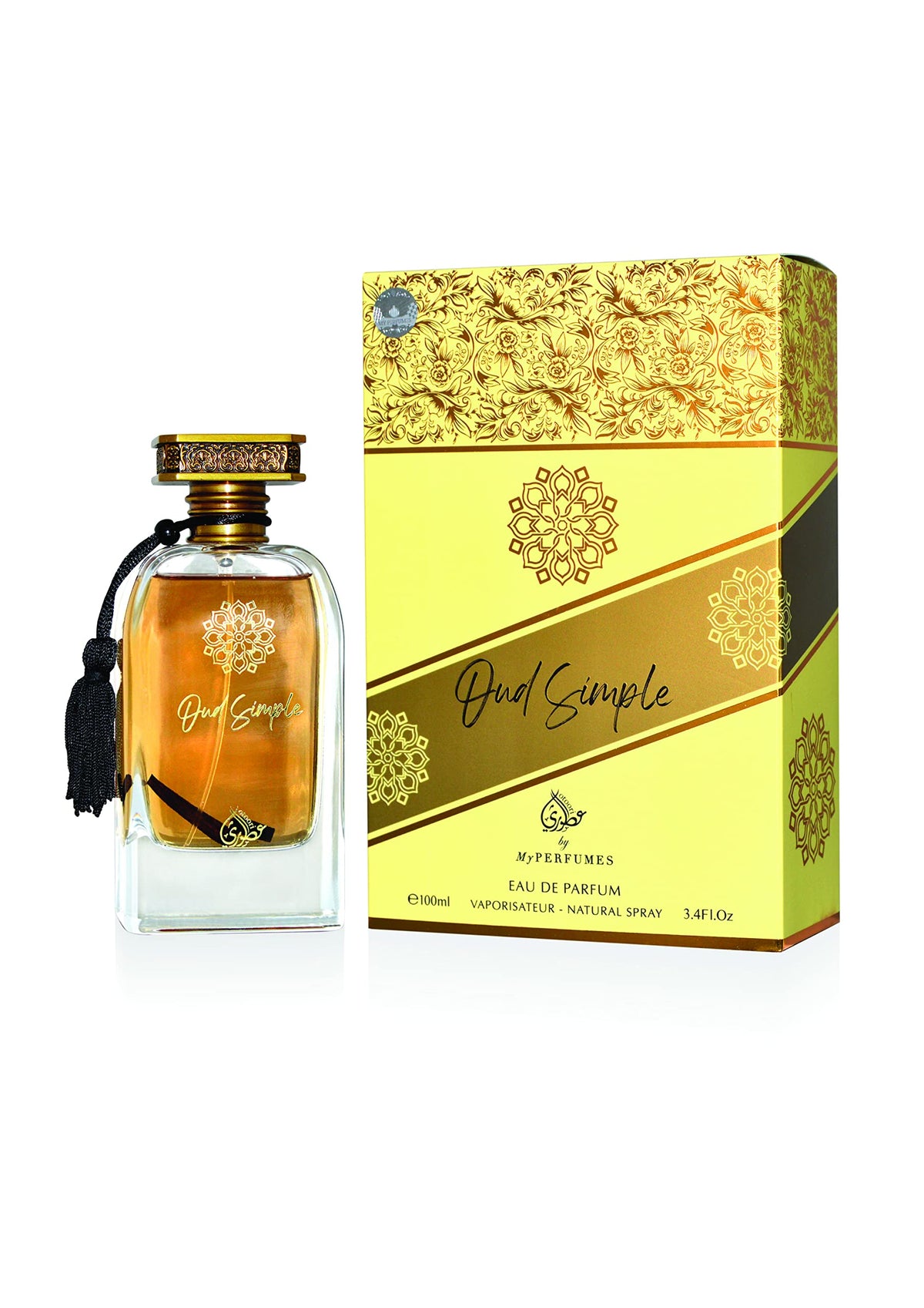 My Perfumes OUD SIMPLE from OTOORI Eau De Parfum for Men and Women Long Lasting Arabian Perfume 100ml