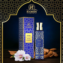 Hamidi Non Alcoholic Natural Blue Musk Hamidi Water Perfumes for Unisex 100ML - Signatures Collections - perfume for men - perfume for women - fragrance - Offers - Alcohol Free - Long Lasting