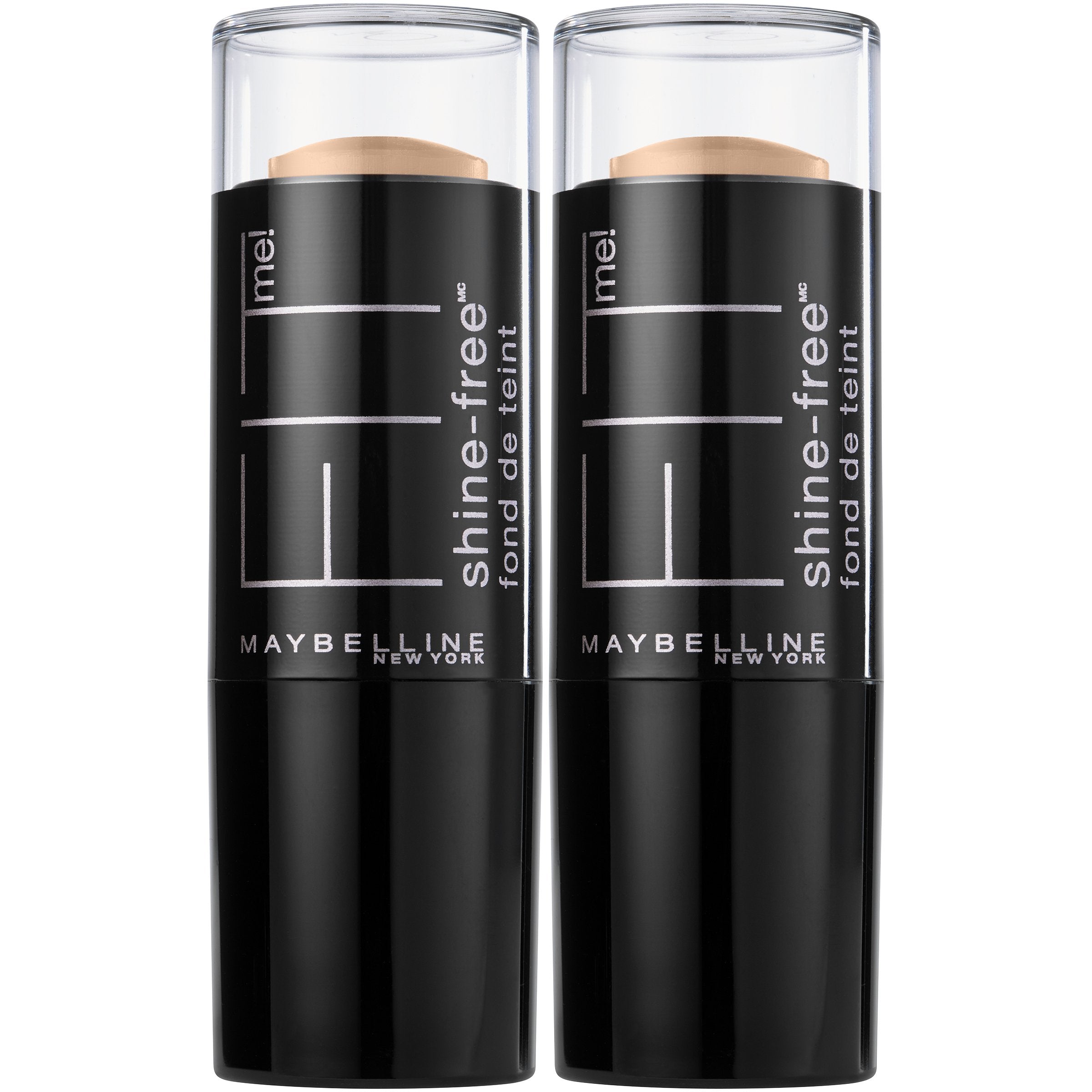 Maybelline New York Fit Me Shine-free + Balance Stick Foundation Makeup, Classic Ivory, 2 Count