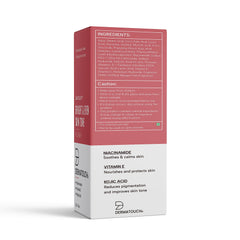 DERMATOUCH Bright & Even Tone Face Wash with Niacinamide, Vitamin E and Kojic Acid | Daily Gentle Face Cleanser For Tan, Pigmentation, Uneven Tone - 30G