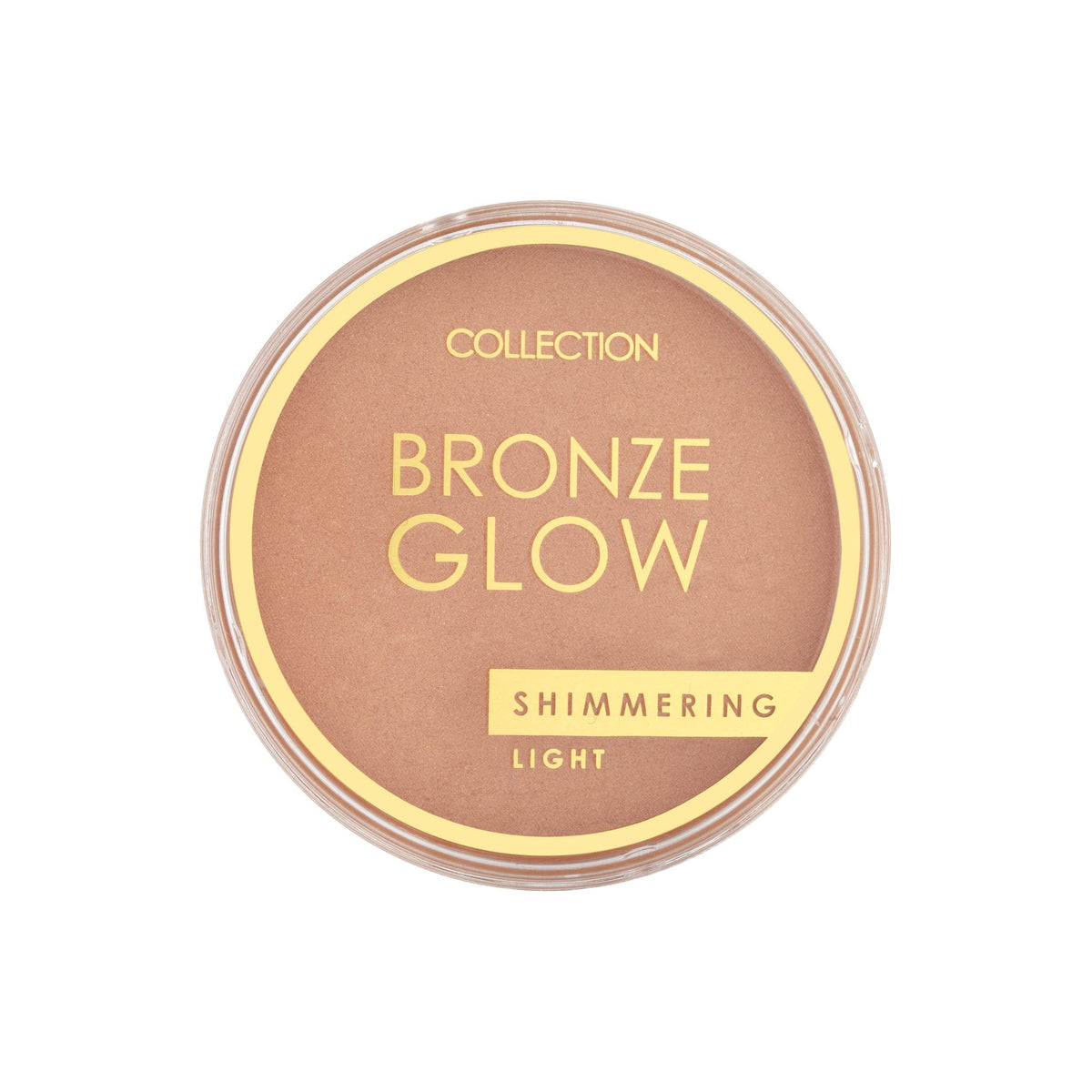 Collection Cosmetics Bronze Glow, Highly Pigmented Bronzer, 15g, Shimmering Light, Packaging may vary