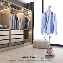 Rmoutf 2000W Vertical Clothes Garment Steamer, Height Adjustable Steamer Built-in Ironing Board, 40 Second Heating Household ＆ Commercial Steam Irons