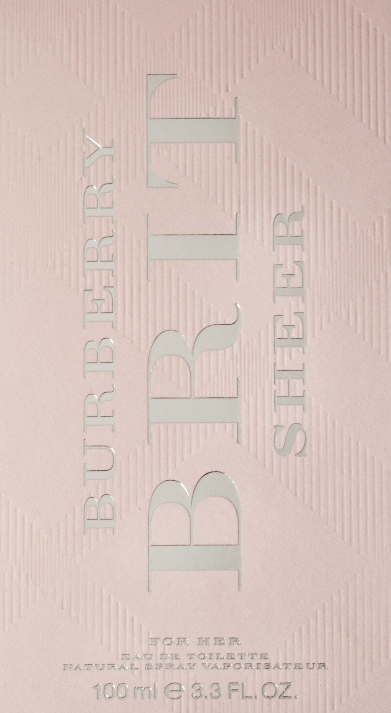 BURBERRY Brit Sheer for Her Eau de Toilette 100 ml