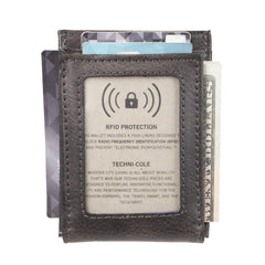 Kenneth Cole REACTION Men's RFID Front Pocket Wallet - Grey Nolita