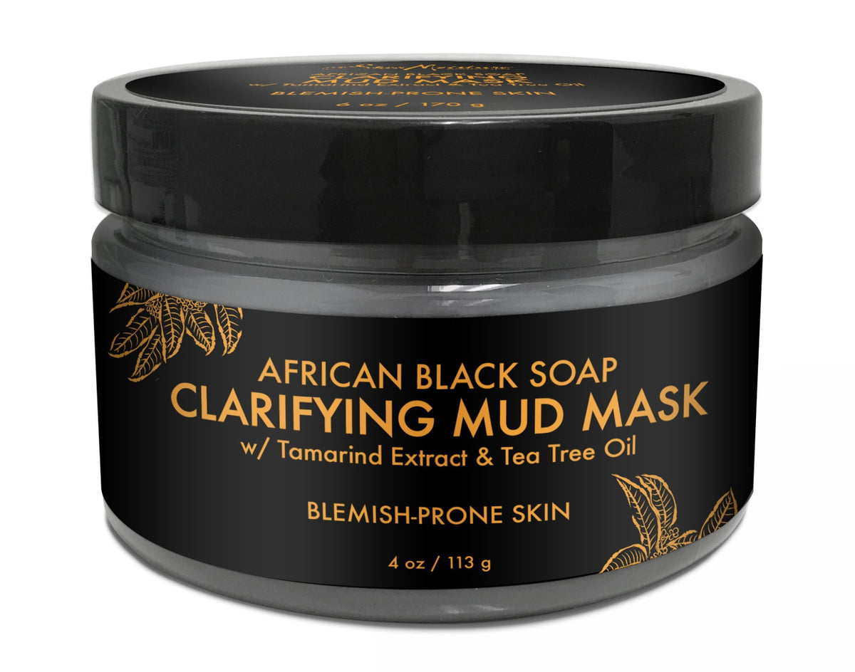 Shea Moisture African Black Soap Problem Facial Mask, 113 g
