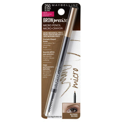 Maybelline Makeup Brow Precise Micro Eyebrow Pencil, Blonde Eye Brow Shade, 0.002 oz