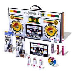 Black Radiance Cross Colours 10-Piece Makeup Set, Bold 90s-Inspired Collection with Vivid Eyeshadows, Lip Colors & Face Essentials, Buildable Coverage, Perfect for Gifting or Collecting