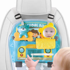caterbee Baby play and kick car seat Toy with steering wheel (Steering Wheel)