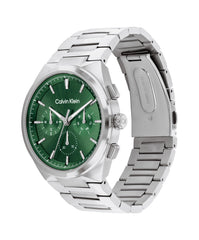 Calvin Klein Analogue Multifunction Quartz Watch for Men DISTINGUISH Collection with Stainless Steel Bracelet - 25200441