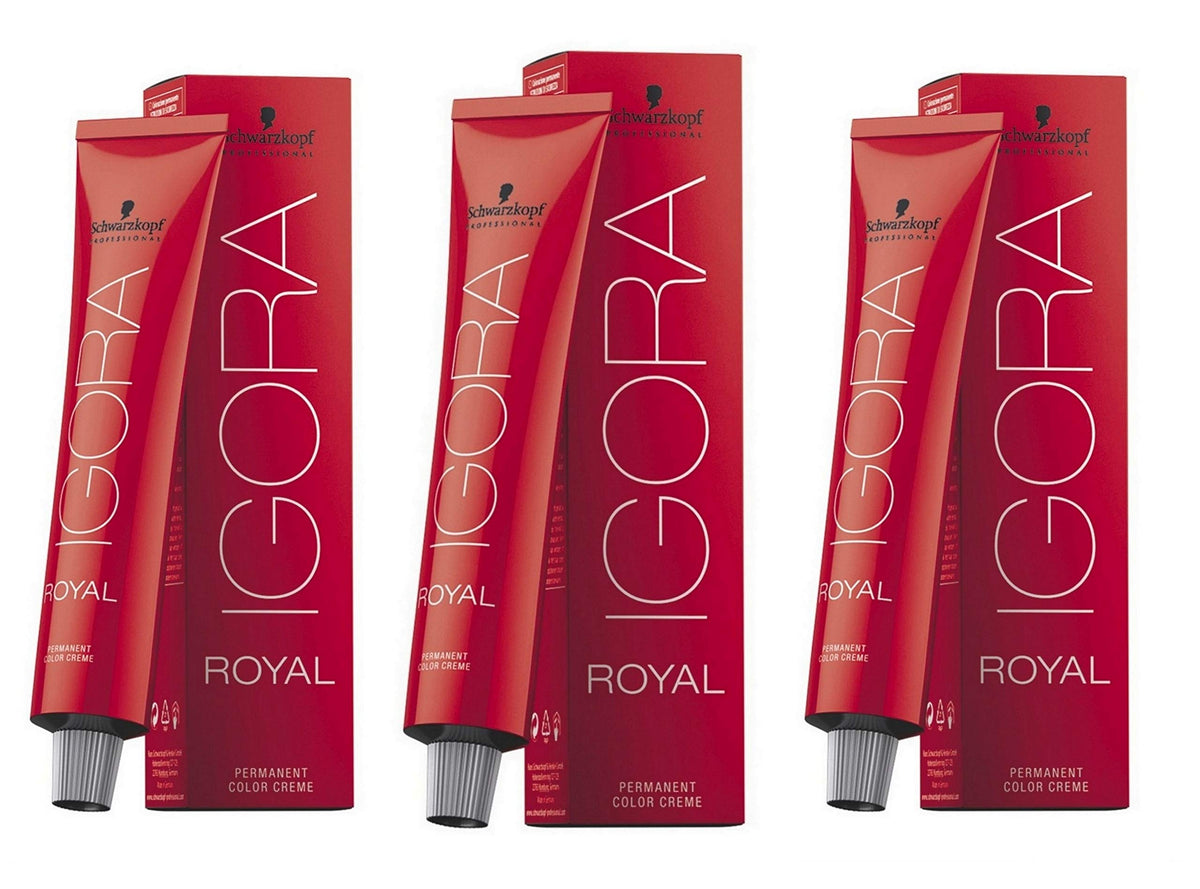 Schwarzkopf Igora Royal Hair Color 4-0 Set 3 x 60 ml