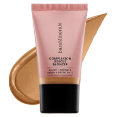 bareMinerals Complexion Rescue Liquid Blonzer – Blush + Bronzer Hybrid, Buildable Gel-Cream for a Sun-Kissed Glow, Vegan (Kiss of Spice)