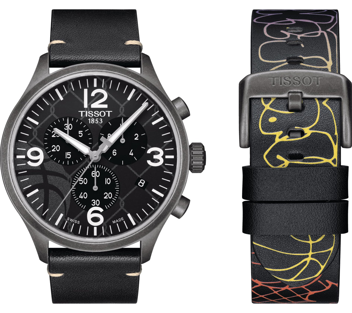 Tissot Men's Street Basketball // T1166173606700, Black, Chronograph,Quartz Movement