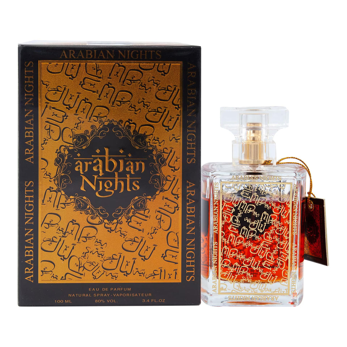 Arabian Nights Eau De Parfum Natural Spray, 100 ml