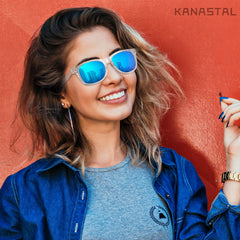 KANASTAL Polarized Sunglasses Men, Fashion Square Sun Glasses Women, Classic Shades for Womens, Driving Fishing Outdoor 100% UV400 Protection
