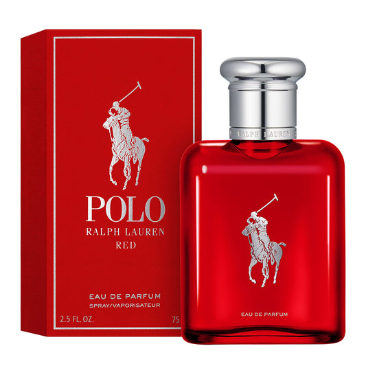 Ralph Lauren - Polo Red - Eau de Parfum - Men's Cologne - Woody & Spicy - With Ginger, Sage, and Cedarwood - Medium Intensity - 2.5 Fl Oz