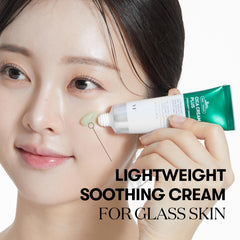 VT COSMETICS Cica Cream Plus | Hydrating & Calming Face Moisturizer with Centella Asiatica, Lightweight Soothing Cream for Acne, Oily, Dry and Sensitive Skin, Korean Skincare for acne prone skin