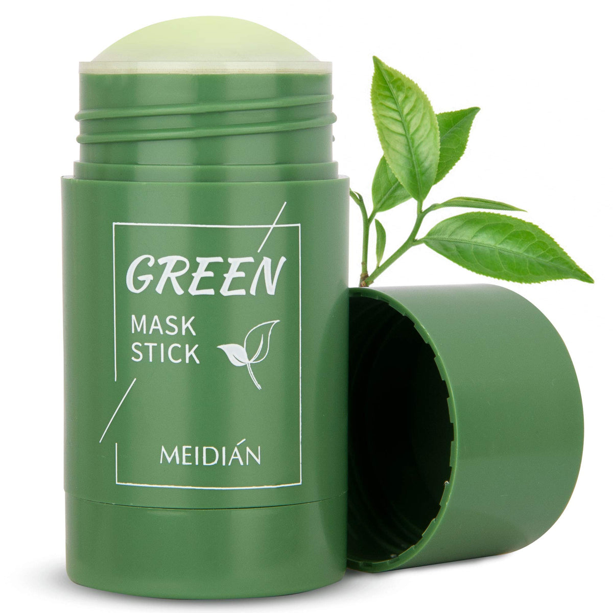 Rictex Green Tea Stick Mask Purifying Clay, Face Moisturizer, Oil Control, Deep Cleansing & Nourishing for Women and Men with All Skin Types