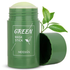 Rictex Green Tea Stick Mask Purifying Clay, Face Moisturizer, Oil Control, Deep Cleansing & Nourishing for Women and Men with All Skin Types