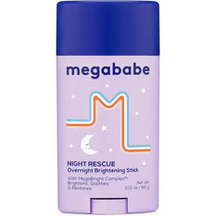 Megababe Night Rescue, Brightening & Soothing Stick - 2.12 oz