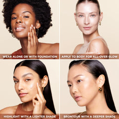 L’Oréal Paris L'Oreal Makeup True Match Lumi Glotion Natural Glow Enhancer Highlighting Lotion, 1 Count, Deep
