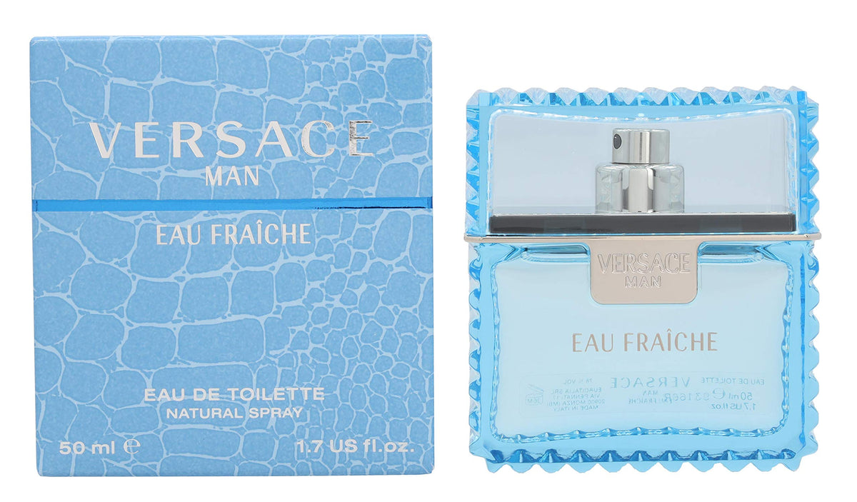 Versace Eau Fraiche By Versace For Men - Eau De Toilette, 50Ml