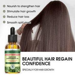 Rosemary Oil for Hair Growth, Organic Rosemary Oil, Nourish the Scalp, Moisturizing & Nourishing Body, Hair Growth Serum, Cold Pressed Essential Oil, Massage Oil