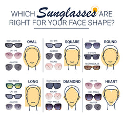 Flaneur Stylish Polarized Sunglasses for Women & Men Square-Frame - UV Protection, Lightweight, Scratch-Resistant, Trendy Eyewear & Accessories for Ladies UV400