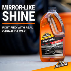 ARMOR ALL Ultra Wash Wax 64 Oz 10346, Orange, Car Wash Wax, 10346, 1 Piece