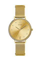 GUESS Womens Quartz Watch, Analog Display and Stainless Steel Strap - W1154L3