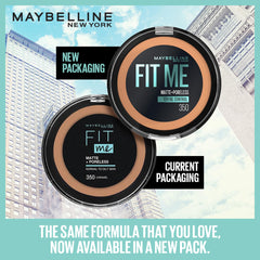 Maybelline New York Fit Me Matte & Poreless Powder, 120 Classic Ivory, 12 gm