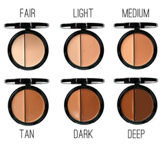 EVE PEARL HD Dual Foundation Full Coverage Long Lasting Everyday Make Up Non Greasy Lightweight Texture Vitamin E Skincare (Fair)
