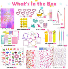 Gifts for 4-12 Year Old Girls,Chardfun Scrapbook kit Girl Toys Age 4 5 6 7 Crafts for Kids Art Supplies for Kids Christmas Birthday Gifts for 8 9 10 11 12 Year Old Girls