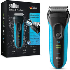Braun Series 3 ProSkin 3040s Wet & Dry Shaver - Blue