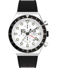 Timex Men Chronograph Quartz Watch Q GMT