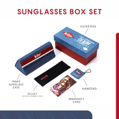 Lee Cooper Men & Women Polarised Sunglasses