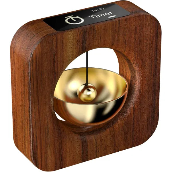 THE DOT Wooden Pomodoro Timer Cube – Elegant Desk Productivity Timer for Focus, Work & Study