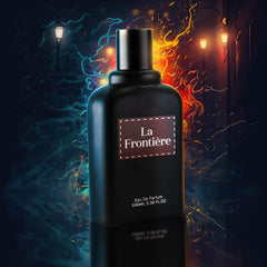 Atlantic La Frontière Perfume For Men - Long Lasting Eau De Parfum 100ML - Dark & Bold Premium Men's Perfume
