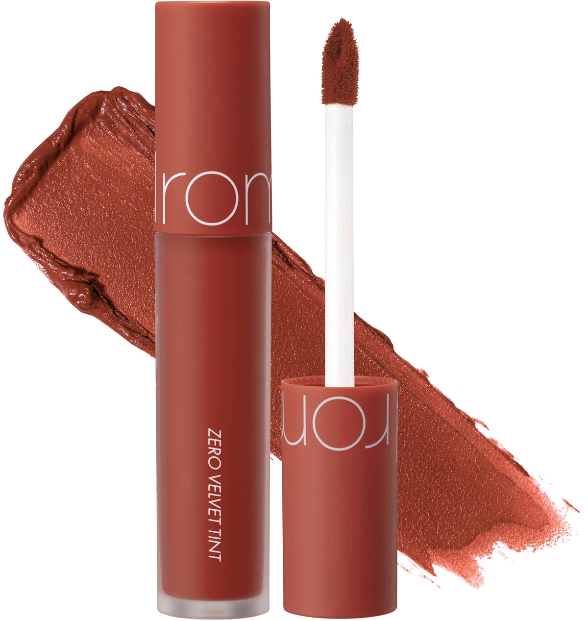 rom&nd Zero Velvet Tint, Lightweight lip Tint, Buildable Velvety Matte Finish - 15 Rusk Rusk, 5.5g