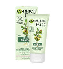 Garnier Rescue Balm, Regenerating with Argan, Natural Cosmetics, Care for Face, Body and Hand with Argan Oil and Shea Butter, Garnier Organic, 50 ml