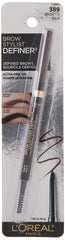 L'Oréal Paris Stylist Definer Brow Pencil, Brunette, 0.000 oz.