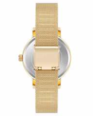 Anne Klein Women's Genuine Diamond Dial Mesh Bracelet Watch, AK/5078