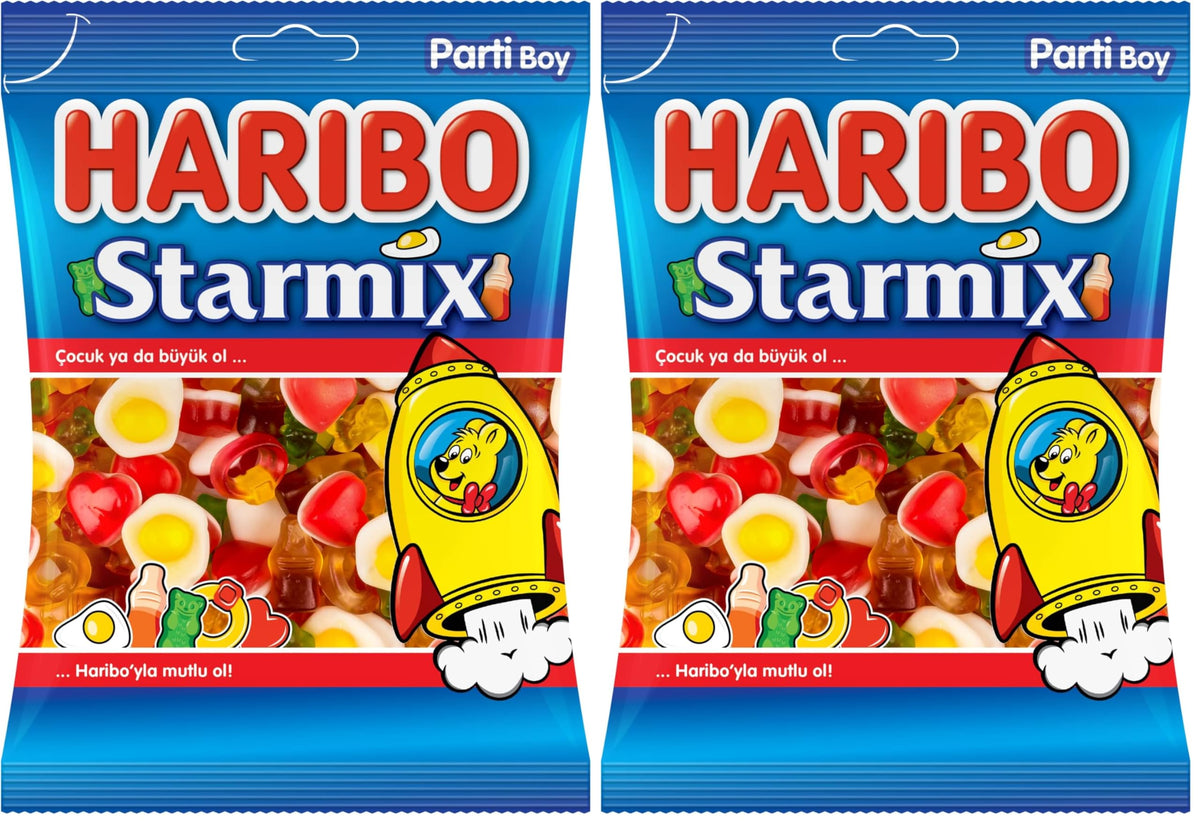 HARIBO Jelly Candy Star Mix Gummy - 160 gm (Pack of 2)