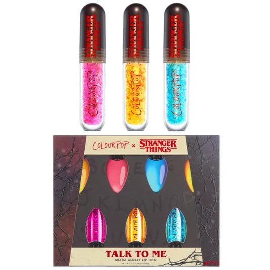 ColourPop ColourPop x Stranger Things Talk to Me Ultra Glossy Lip Trio