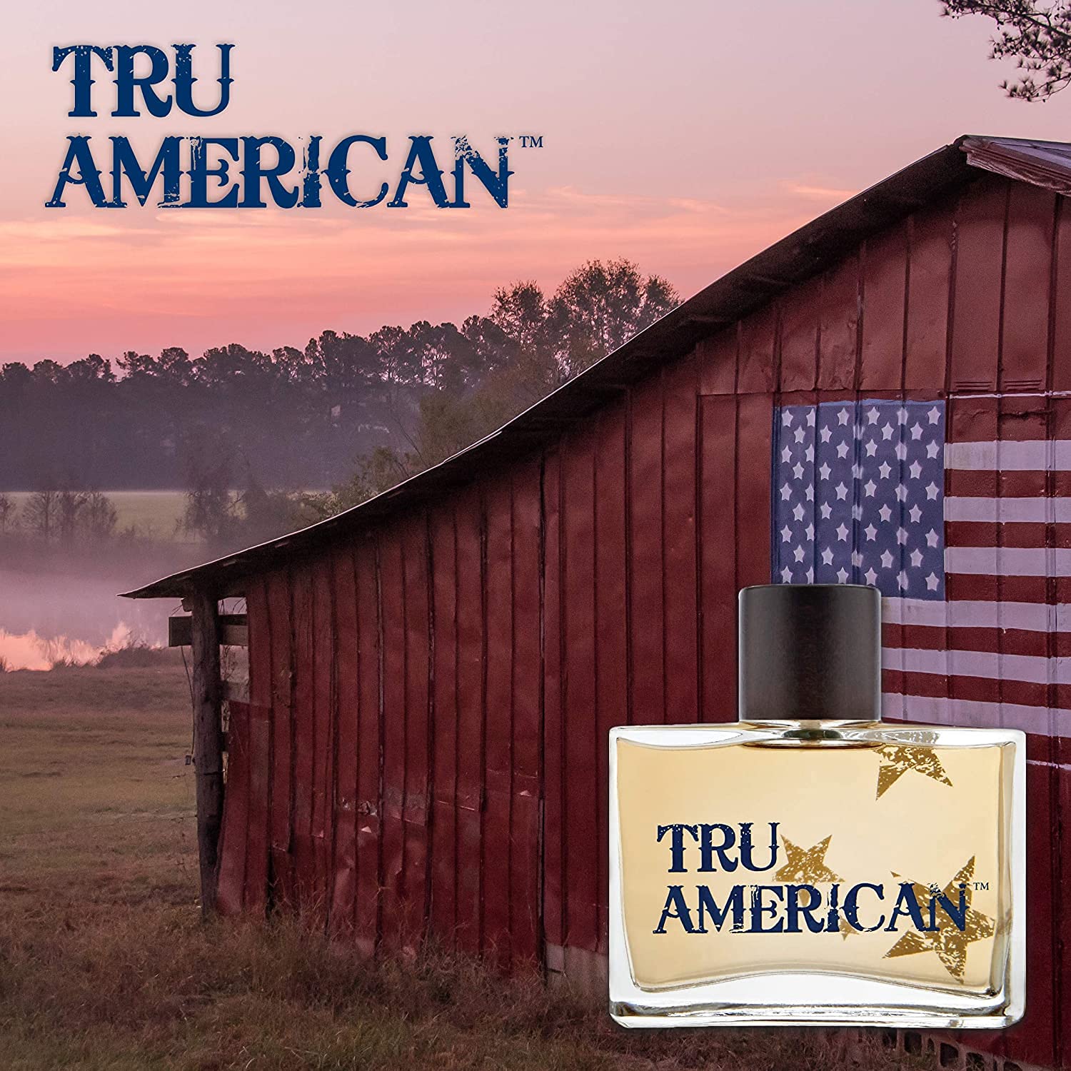 Tru Fragrance & Beauty Tru American Men's Cologne by Tru Western, Fresh, Bold, and Masculine Scent - 3.4 oz, 100 mL