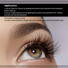 Eveline Cosmetics Concentrated Advance Volumiere Eyelash Growth Serum | 10ml | Strengthening and Thickening Long Lash Conditioner | Innovative Formula with Hyaluronic Acid