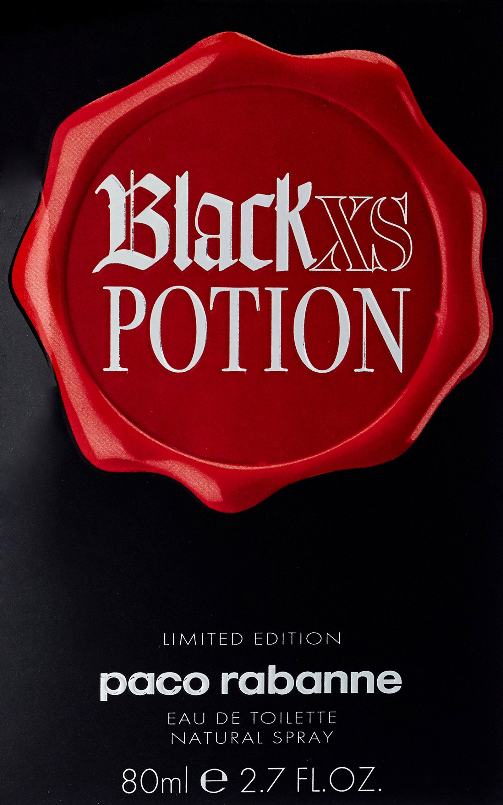 Paco Rabanne Black XS Potion Eau de Toilette For Her 80ml