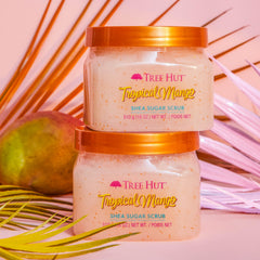 Tree Hut Shea Sugar Scrub, Tropical Mango, 18 Ounce by Tree Hut