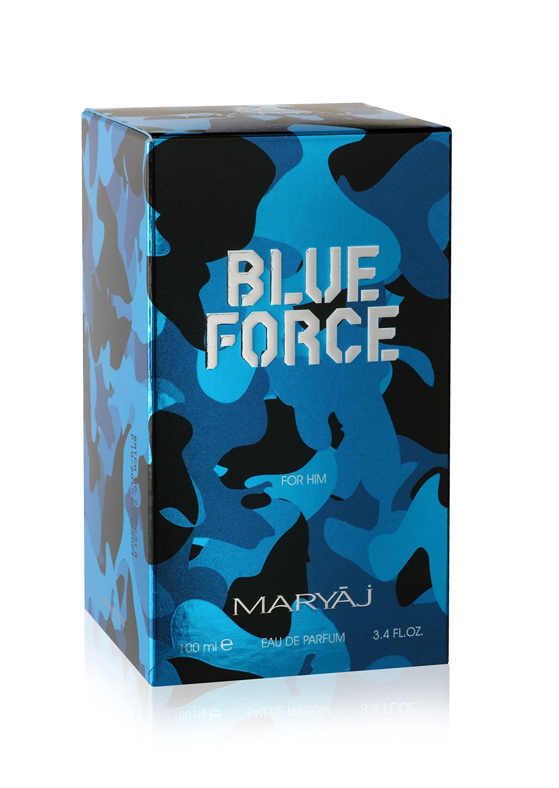 MARYAJ Blue Force Eau De Parfum For Men, 100 ml