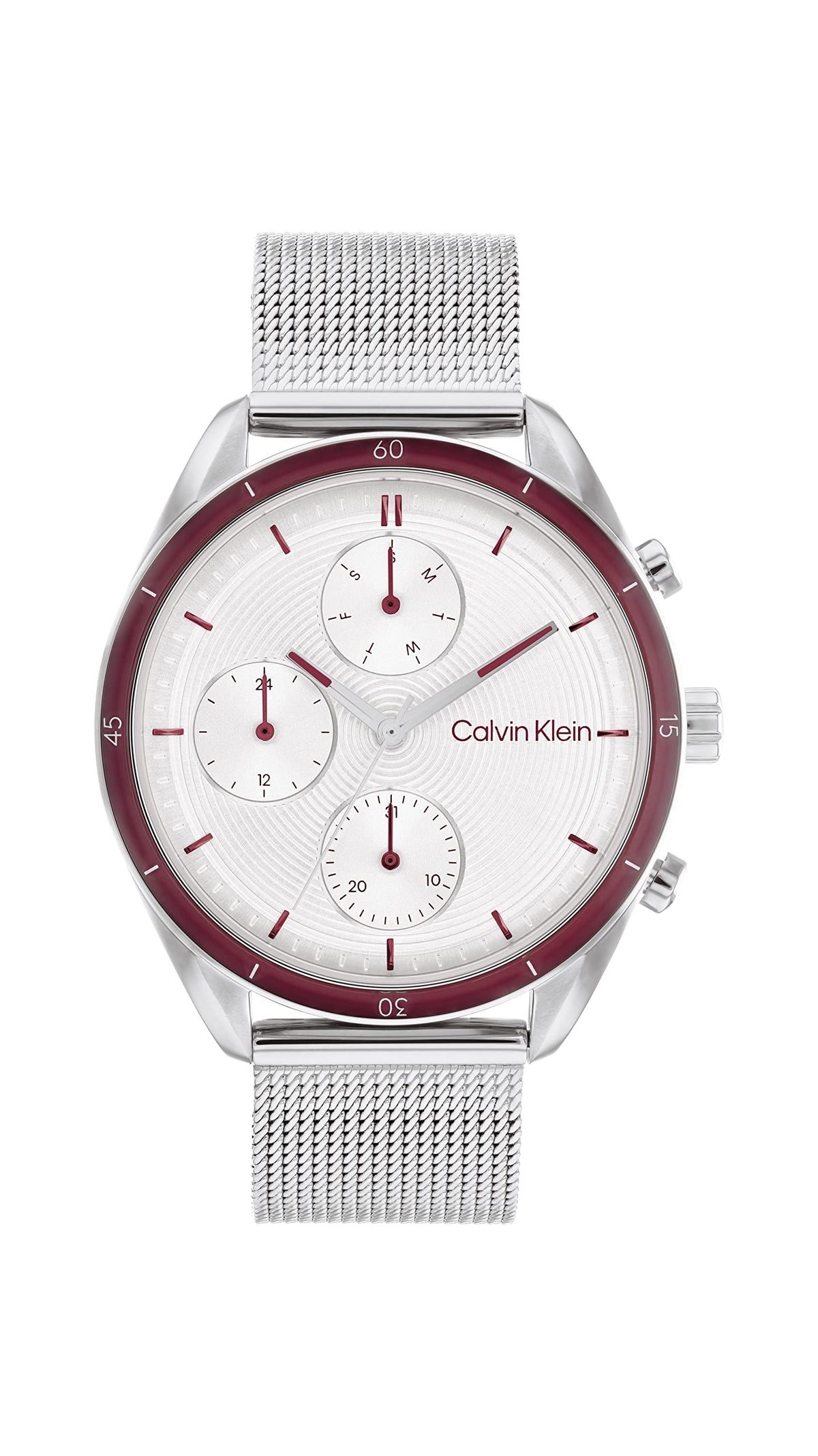 Calvin Klein SPORT MULTI-FUNCTION FOR HER Women's Watch, Analog - Silver White