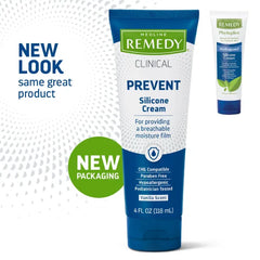 Medline Remedy Clinical Silicone Cream, Vanilla Scented, 4 oz.